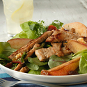 Hot Pork and Pear Salad